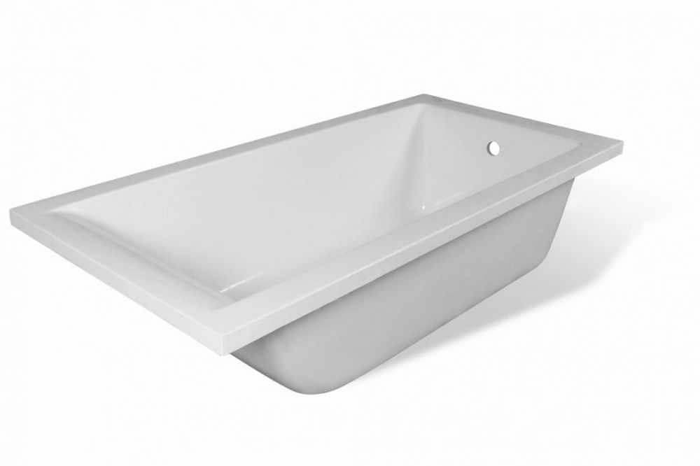 Ванна из литьевого мрамора Эстет Дельта 170x75 белая, ФР-00001681