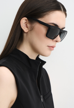 Спортивные очки 100% RENSHAW Soft Tact Black - Smoke Lens