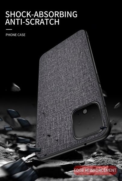 Тканевый чехол для Google Pixel 3a XL (Серый) (NEW)
