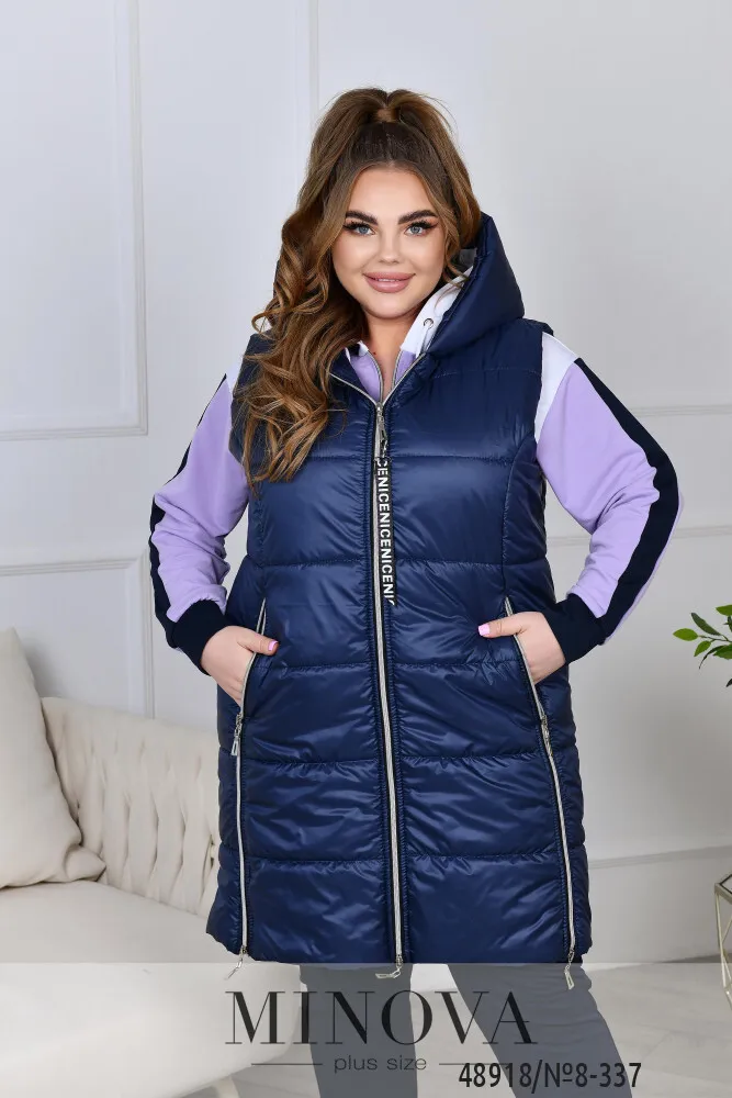 Костюм 8-337-лаванда-синий Minova