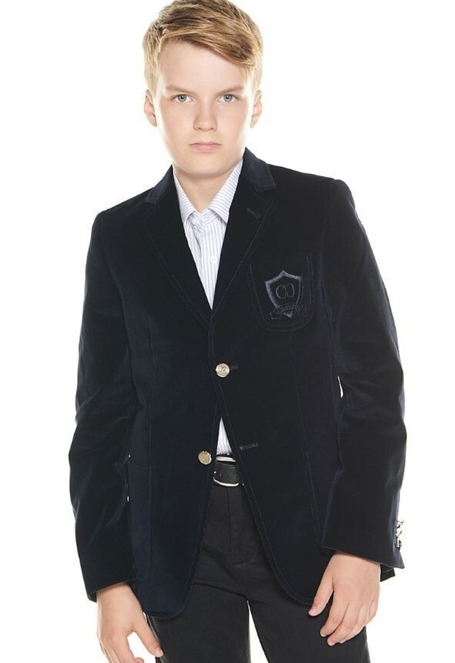 Пиджак для мальчика из вельвета