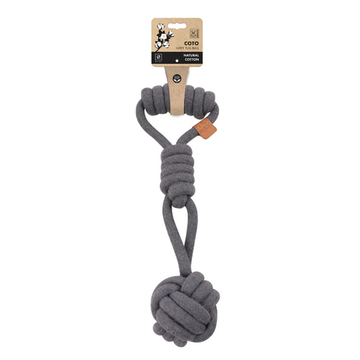 Игрушка для собак Перетяжка с мячом COTO 36 см M-Pets