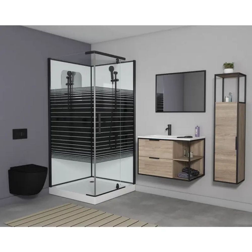 Душевая кабина Grossman Classic GR270QR (100х100х205) дверь распашная,4 места