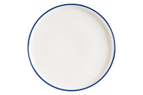 Тарелка d=250 мм. Линеа Синий, форма Хюгге Bonna