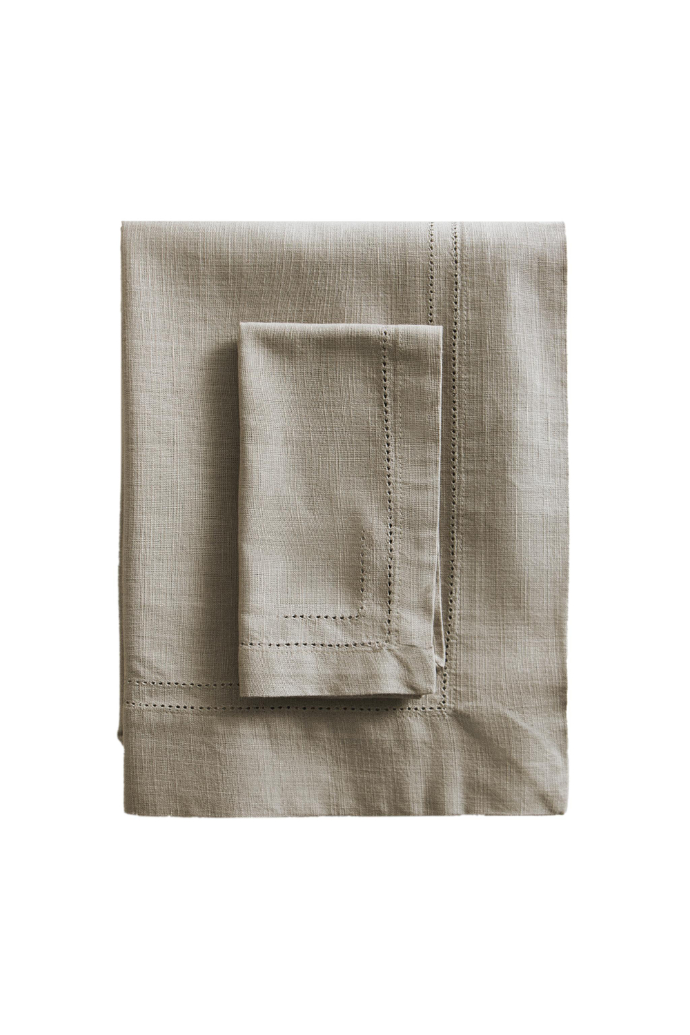 Zara Home скатерть из хлопка, ажурная отделка, 250 170 см