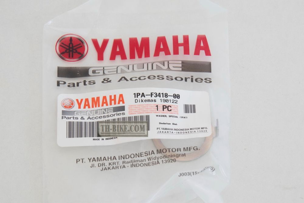 1PA-F3418-00. WASHER, SPECIAL. Yamaha N-Max, NMX