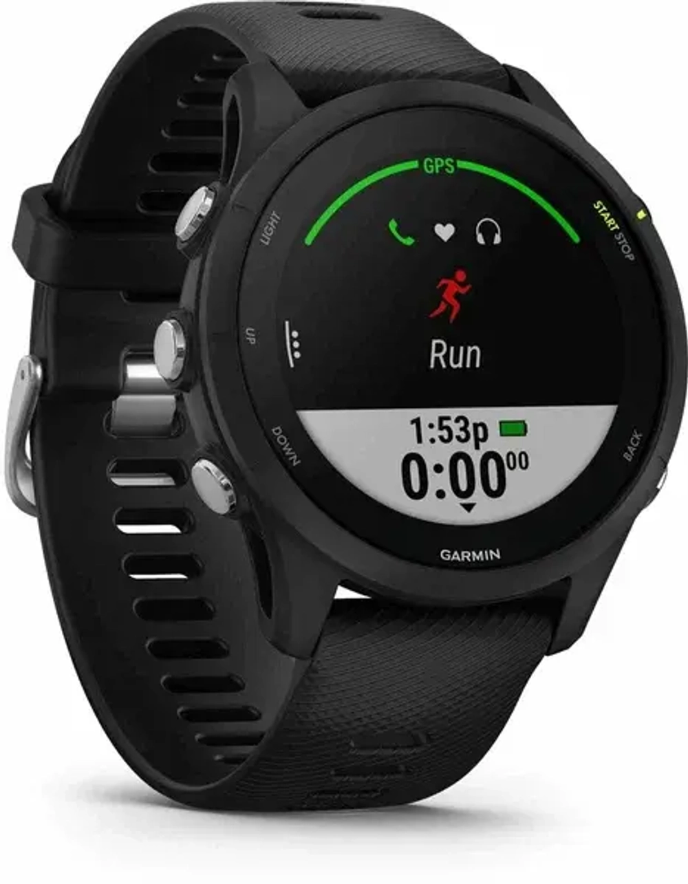 Умные часы Garmin Forerunner 255 Music 45 мм, черный