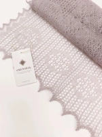 Оренбургский пуховый палантин П3-15050-06 магнолия