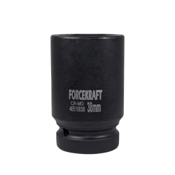 Головка ударная глубокая 1'', 38мм (6гр.) FORCEKRAFT FK-48510038