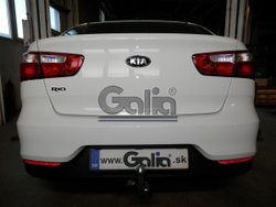 Фаркоп оцинкованный Galia K037A для Kia Rio III хетчбек/седан 2011-2017(паспорт и сертификат в комплекте)(без электрики)