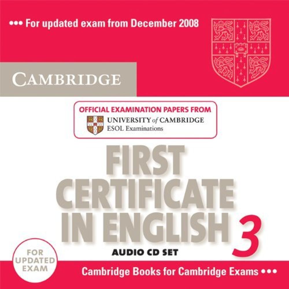 C FCE in Eng 3 for updated exam CD x2 !!