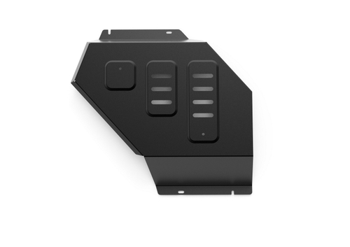 Защита заднего электродвигателя Rival для BYD Song Plus АКПП 4WD 2023-н.в., сталь 1.5 мм, с крепежом, штампованная, 111.0705.1