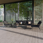 Лаунж зона Ideal Patio ФЕСТА черная с трехместным диваном