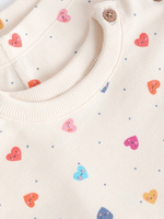 Лонгслив и легинсы в комплекте Next B46-301, Белый