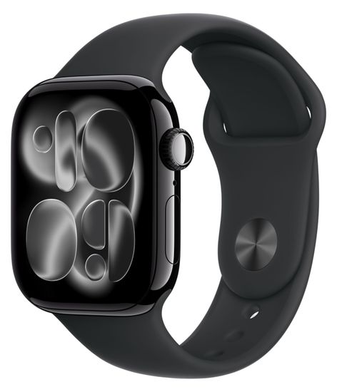 Умные часы Apple Watch Series 11 46 мм Aluminum Черный Оникс Sport Band Черный