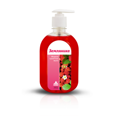 Мыло для рук жидкое «Земляника», 0,5 л