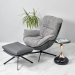 Кофейный столик Bradex Home Angel 40x55см, чёрный мрамор, металл