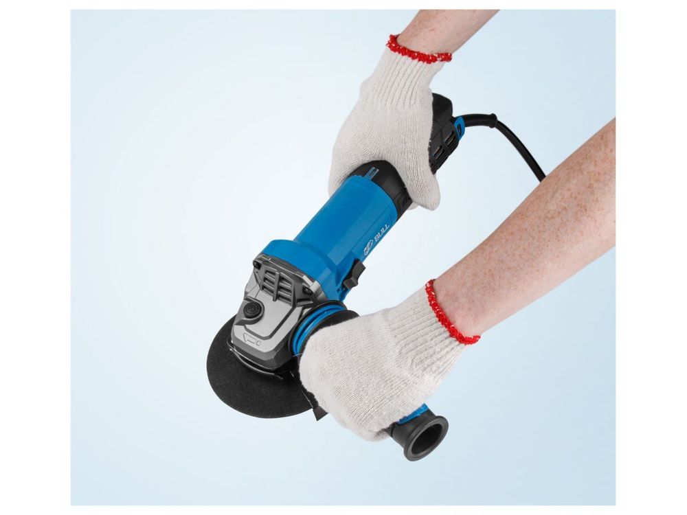 Одноручная углошлифмашина BULL WS 1216