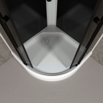 Душевая Кабина Грэй-Блэк 90*90 А