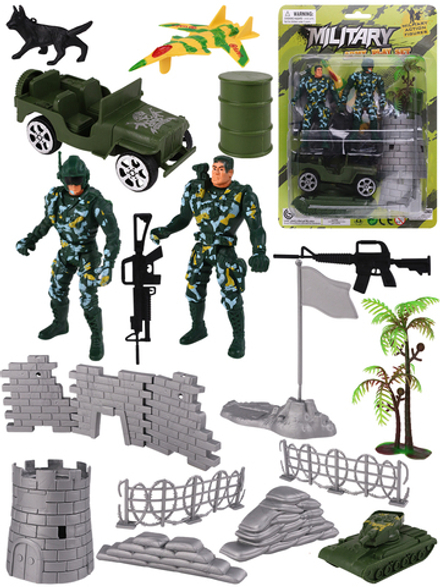 Набор солдатиков "Военные-2" с аксессуарами