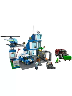 Конструктор Сити Полицейский участок 811 деталей