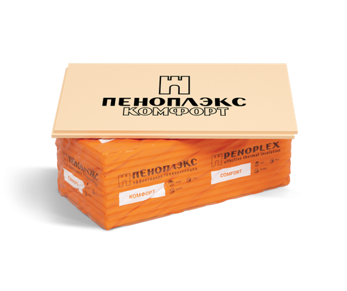 Экструд. пенополистерол ПЕНОПЛЭКС КОМФОРТ 585*1185*40 (6,932кв.м./0,27м3/10шт)
