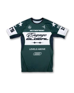 Рашгард Engage Pit Crew зелёный