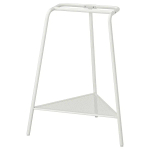 Письменный стол - IKEA ANFALLARE/TILLSLAG, 140х65 см, бамбук/белый, АНФАЛЛАРЕ/ТИЛЛЬСЛАГ ИКЕА