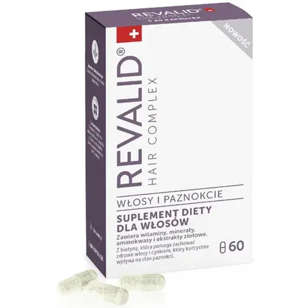 Диетическая добавка Revalid Hair Complex, 60 капсул