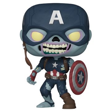 Фигурка Funko POP! Bobble Marvel What If Zombie Captain America 57375