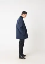 Плащ Короткий FOS Синий Мужской