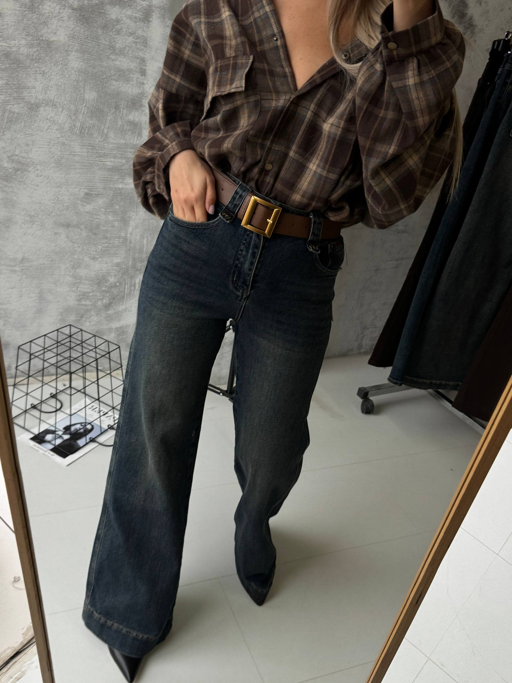 Брюки джинсовые женские арт.: 2267 синие