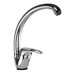 Смеситель АМУР д/кухни 40 мм quot;уткаquot;, п/г, корпус хром, L5014 (10) Арт. BY3010-01