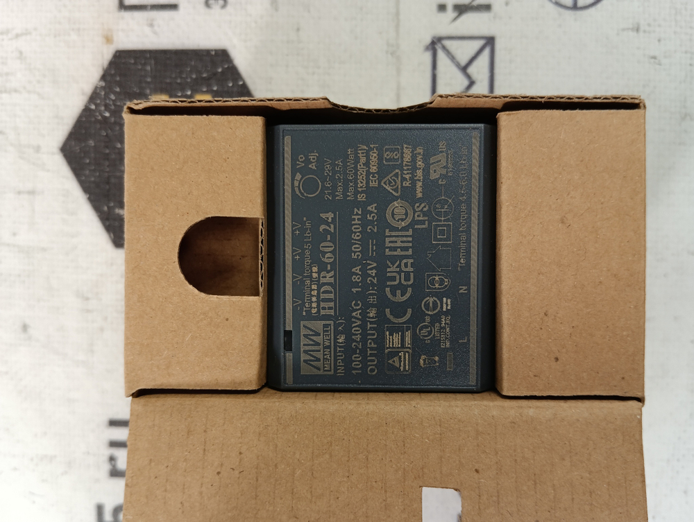 Mean Well HDR-60-24 новое