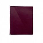 Тетрадь 96 л. кл. скреп. LITE бордо А5 б/винил офс.№2