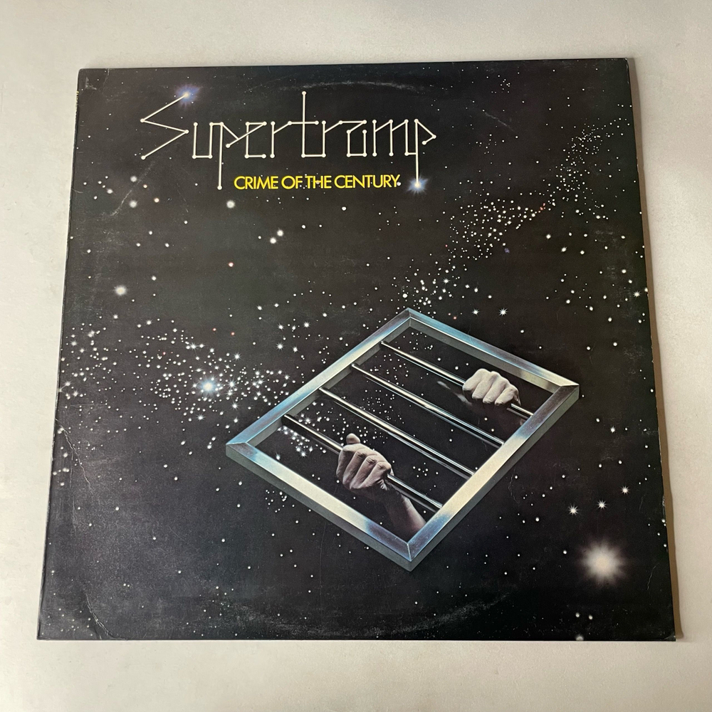 Винтажная виниловая пластинка LP Supertramp Crime Of The Century (Англия 1974)
