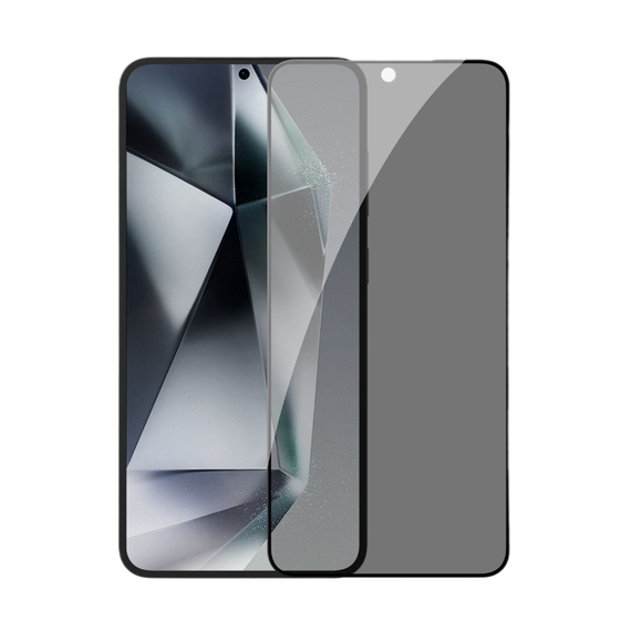 Стекло "Антишпион" от Nillkin для смартфона Samsung Galaxy S25+ Плюс, серия Guardian Privacy Tempered Glass Screen Proetector