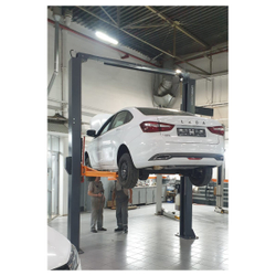 WDK-529 Подъемник двухстоечный с верхней синхронизацией 4 тонны, одност.разбл., 380В