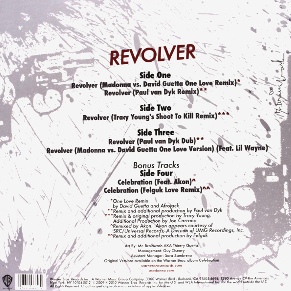 Madonna / Revolver (Remixes)(2x12" Vinyl Single)