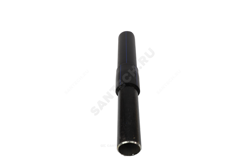 Переход ПЭ100-сталь неразъемный Дн 110х108 Ру10 SDR17