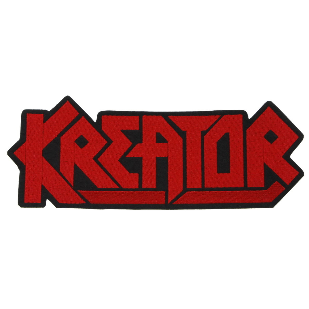 Нашивка спиновая с вышивкой группы Kreator
