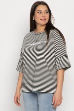 Блуза Монтана (черно-белая) Б14888-20М LT Collection