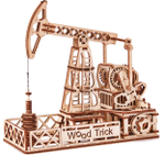 Механический 3D-пазл из дерева Wood Trick Нефтяная Вышка