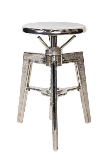 Кофейный столик/стул "Лофт 1" Серебро