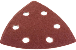 Треугольник шлифовальный универсальный 5 шт. (93х93х93 мм; Р180) "МАСТЕР" Зубр 35583-180