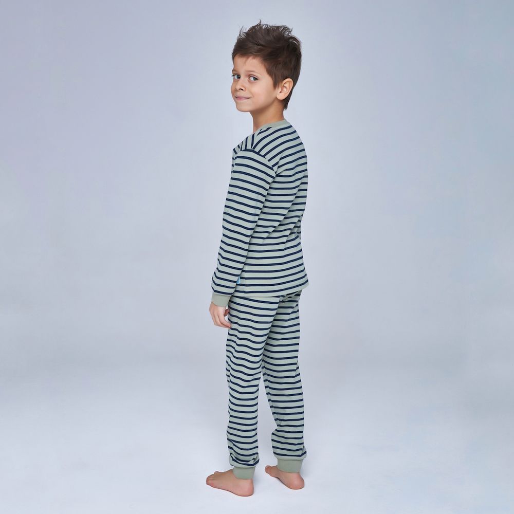 Пижама для мальчика в полоску