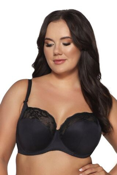 Бюстгальтер с мягкой чашкой Camellia (Размер: 75D) (Цвет: черный)