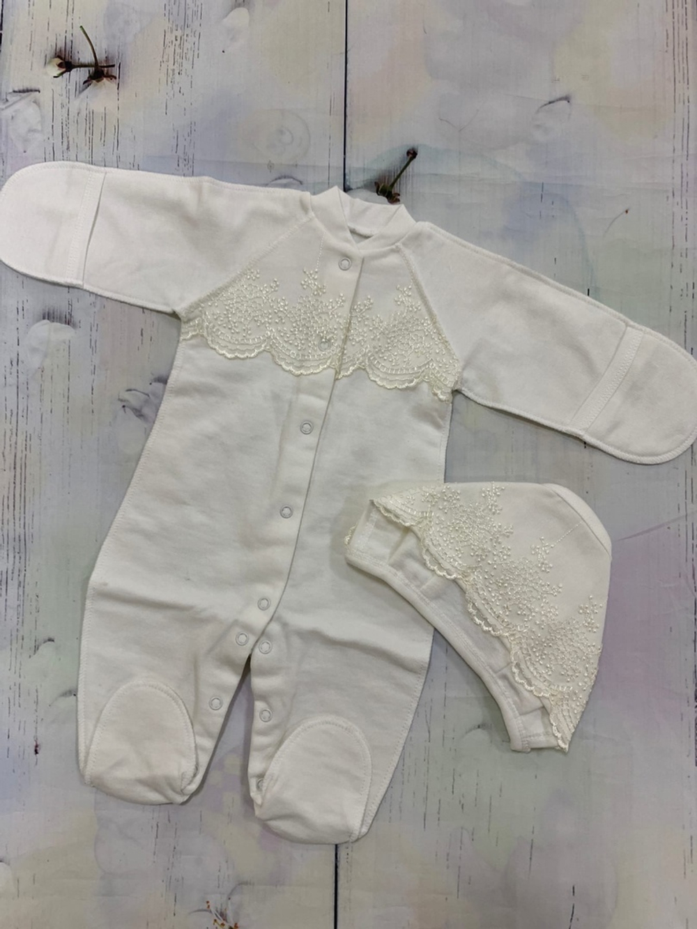 Комплект на выписку зима "Наследник" (Цвет: Белый)