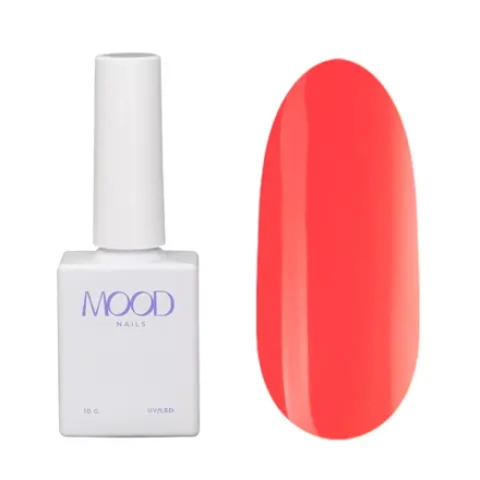 Гель-лак MOODNAIL Coral Red, 10г