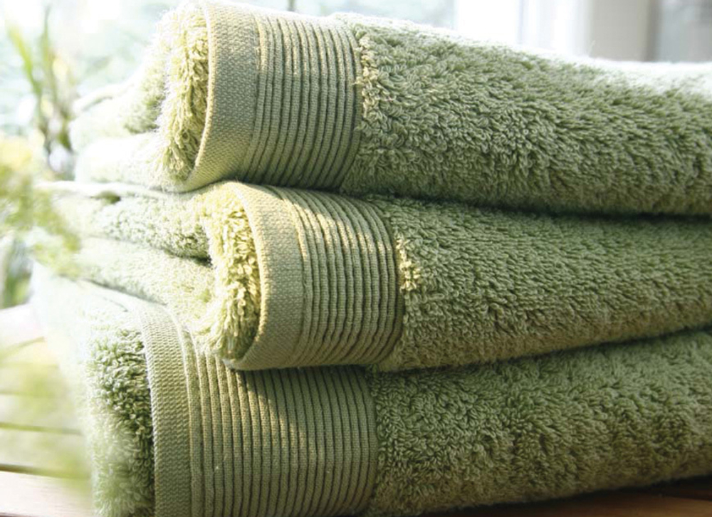 Полотенце Uni Lichen Blanc des Vosges 40x60 Зеленый